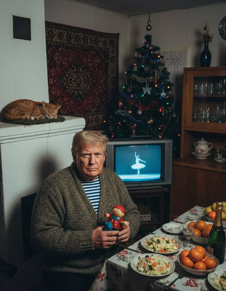 Фотосессия ИИ: Фото в стиле СССР